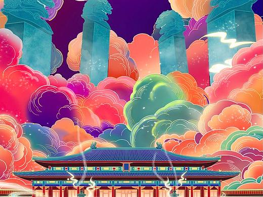 新中式插畫（個(gè)人主頁-ZNTQ0ODQ4NDA=） - 創(chuàng)作習(xí)作 - 站酷設(shè)計(jì)師彭顯顯原創(chuàng)素材 - 站酷ZCOOL