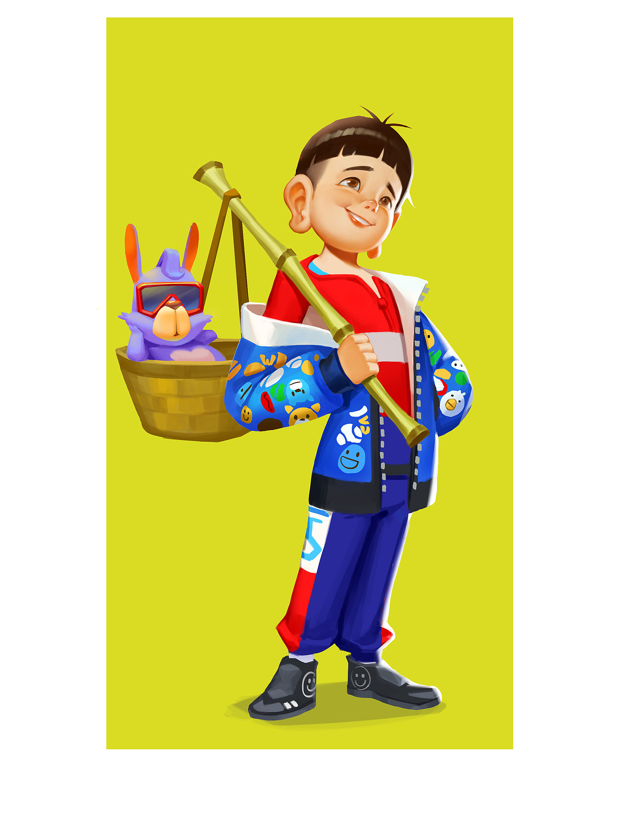 练习！我的大外甥（图ZMjA2MDcyMDM2） - 创作习作 - 站酷设计师奔跑的带鱼原创素材 - 站酷ZCOOL