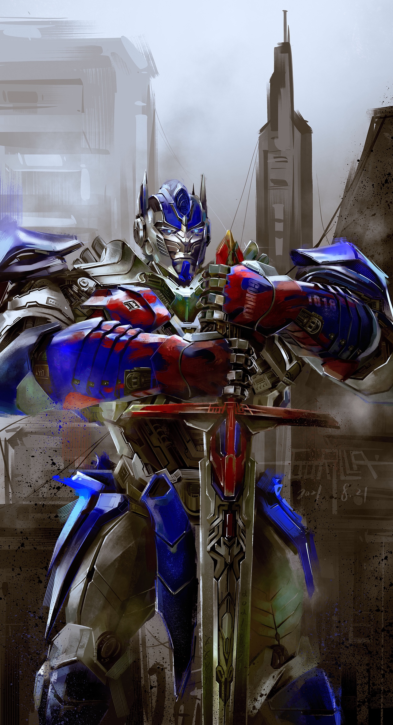 一张中长期机甲练习