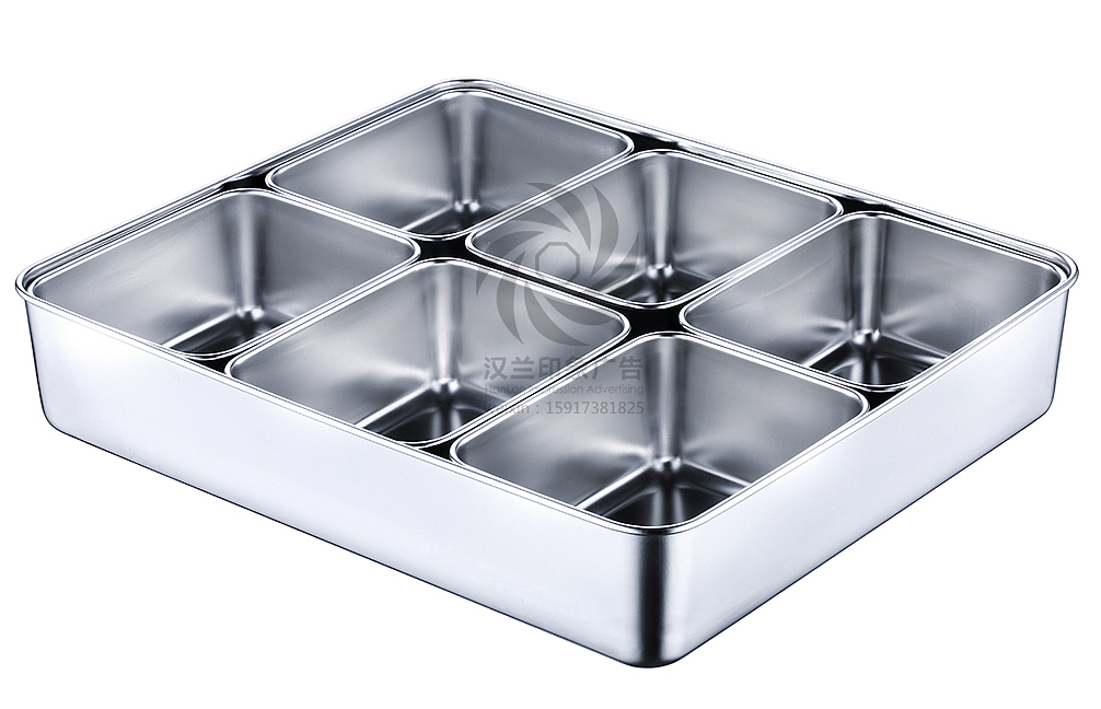 快餐份数盒 不锈钢  广告摄影 产品摄影 画册摄影 淘宝设计 不锈钢拍摄