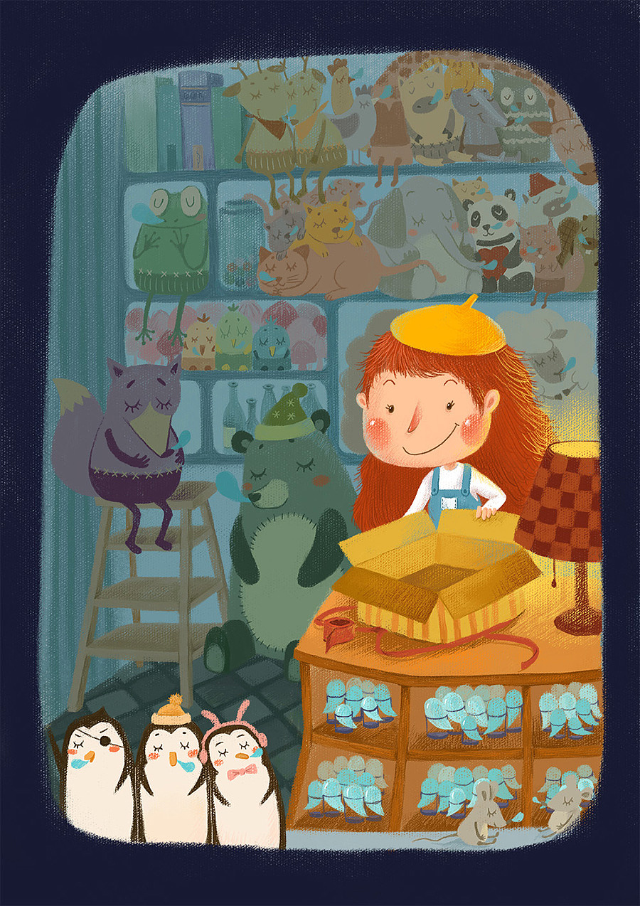儿童插画一组（图ZMjMzMDY5MDA=） - 儿童插画 - 站酷设计师格林橙原创素材 - 站酷ZCOOL