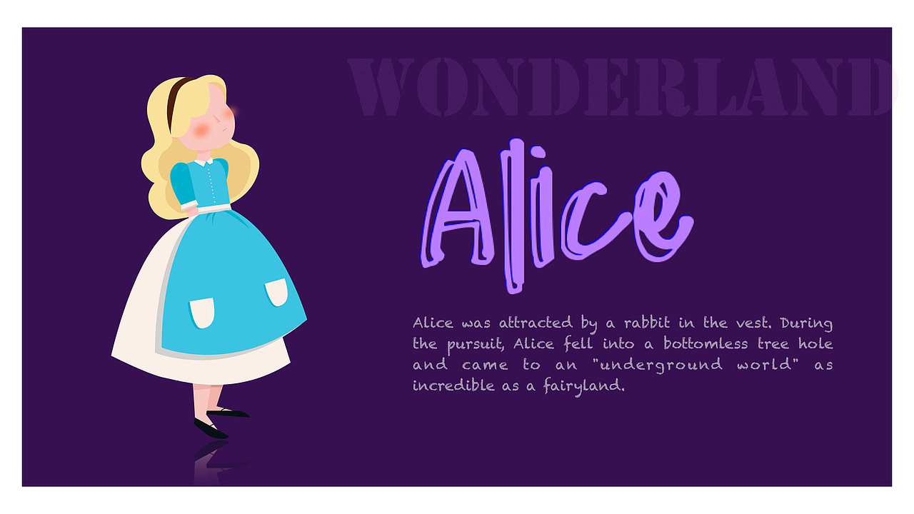 《Alice In Wonderland》- 插画设计（图ZMTIyMDUzMDY0） - 创作习作 - 站酷设计师SZESZE呀原创素材 - 站酷ZCOOL