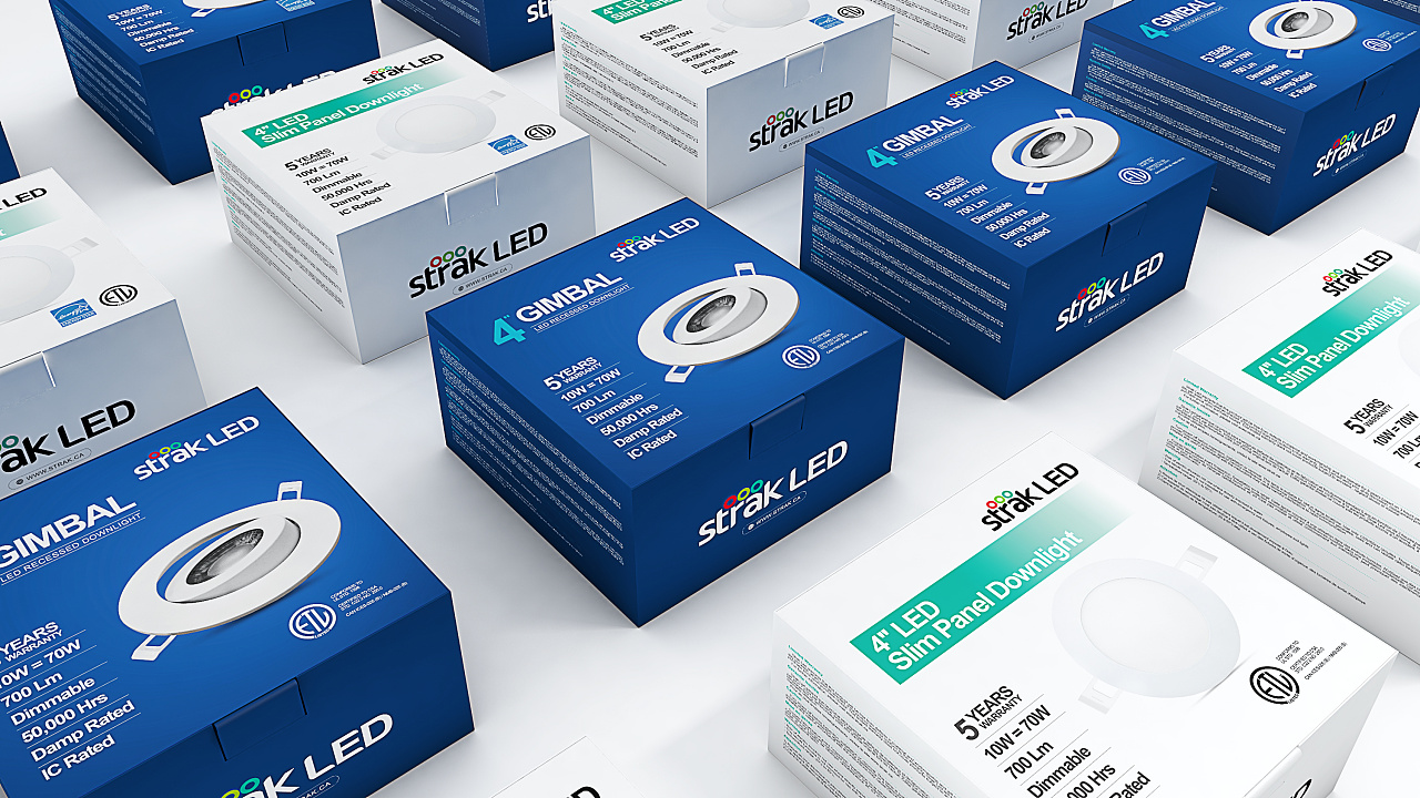 led筒灯 - 包装方案