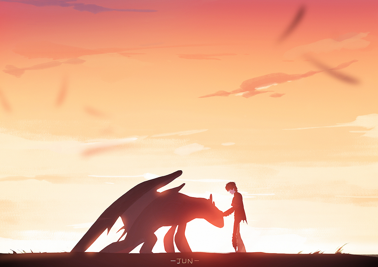 驯龙高手3（图ZMTQ3NTY3NDE2） - 创作习作 - 站酷设计师JUN0620原创素材 - 站酷ZCOOL