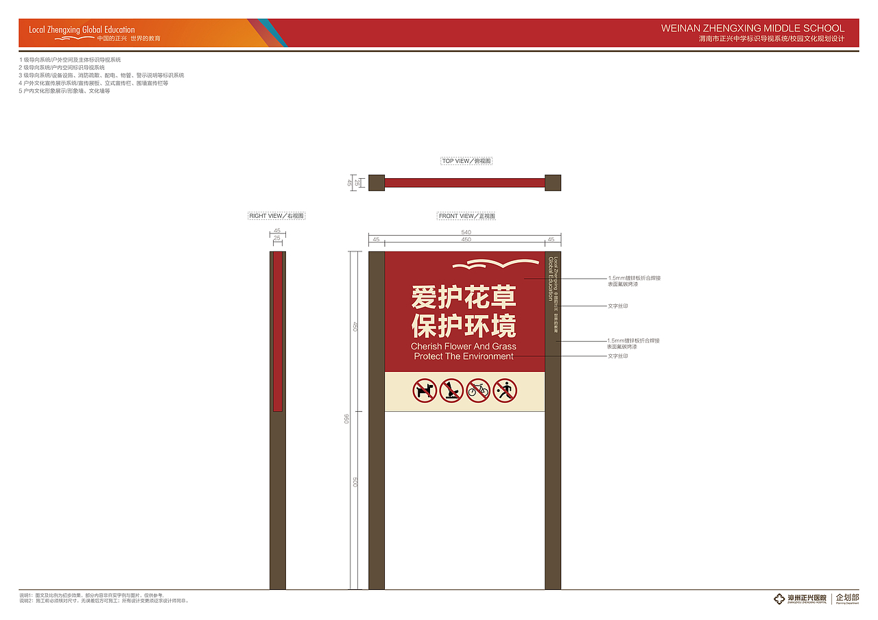 《学校》导视系统设计（图ZMTUwMDY3MzQ4） - 商业空间设计 - 站酷设计师qq348958759原创素材 - 站酷ZCOOL