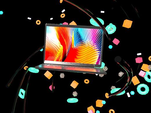 苹果笔记本动画