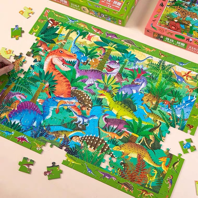 一组儿童动物寻找拼图插画（图ZMjY4NjcxMzUy） - 儿童插画 - 站酷设计师斯丹在画画原创素材 - 站酷ZCOOL