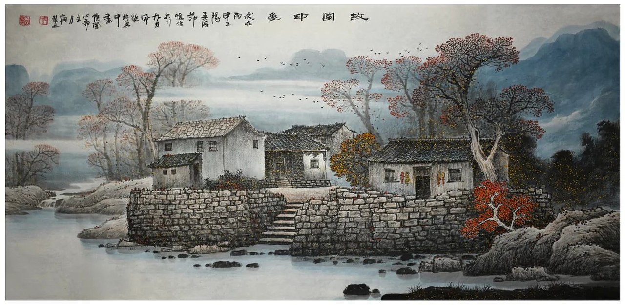 太行问道—张月岗新书作品预展（图ZNDY3OTk4OTI=） - 绘画 - 站酷设计师画家张月岗原创素材 - 站酷ZCOOL