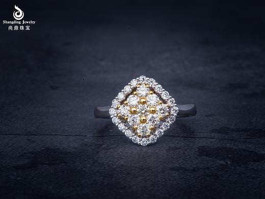 广州尚鼎珠宝厂商定制设计的戒指