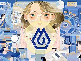 即时设计插画展示