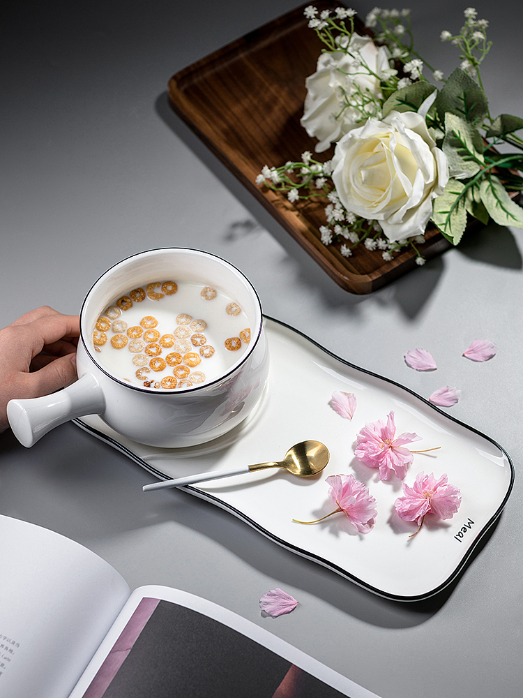 北欧餐具早餐一人食套装 北欧摄影 餐具摄影