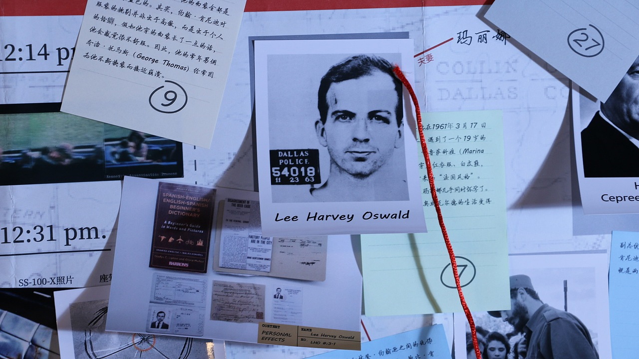 谁杀了肯尼迪美国第一悬案档案推理盒