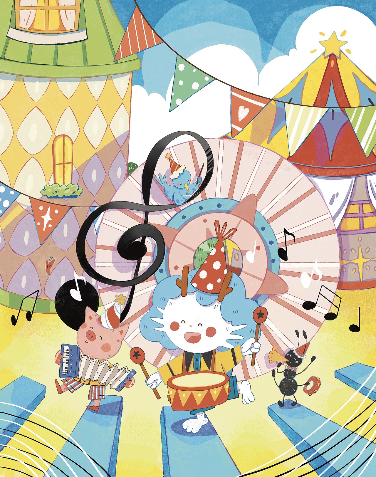 儿插封面（图ZMzczMjU4OTI4） - 儿童插画 - 站酷设计师Cetus鱼鱼原创素材 - 站酷ZCOOL