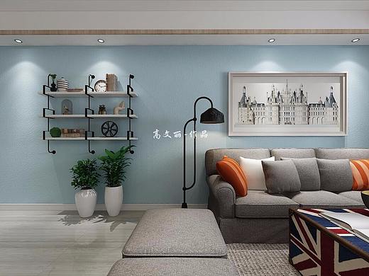 力帆红星国际装修设计|远景装饰北欧风格设计案例