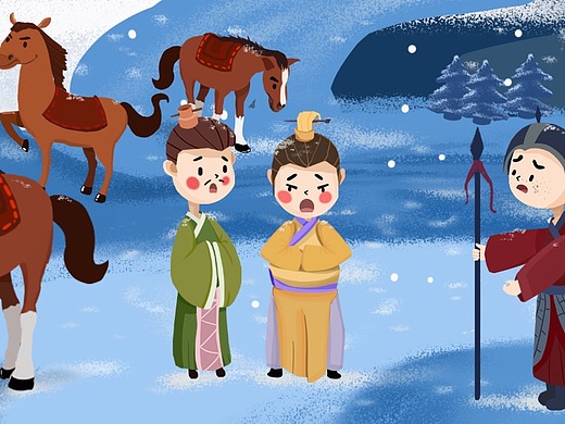 故事绘本《老马识途》