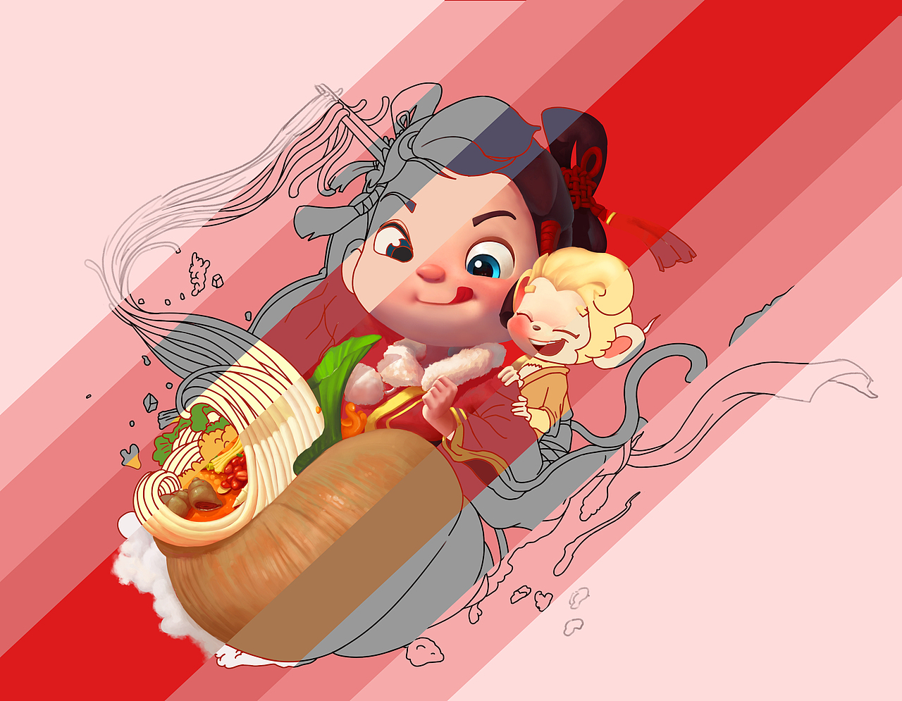 淘吃 × YJQ（图ZMjc4OTgzNDE2） - 包装 - 站酷设计师五星市民杨某原创素材 - 站酷ZCOOL