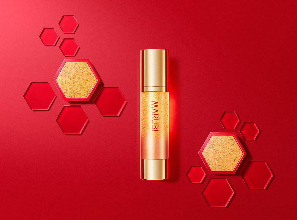 丸美化妆品kv拍摄