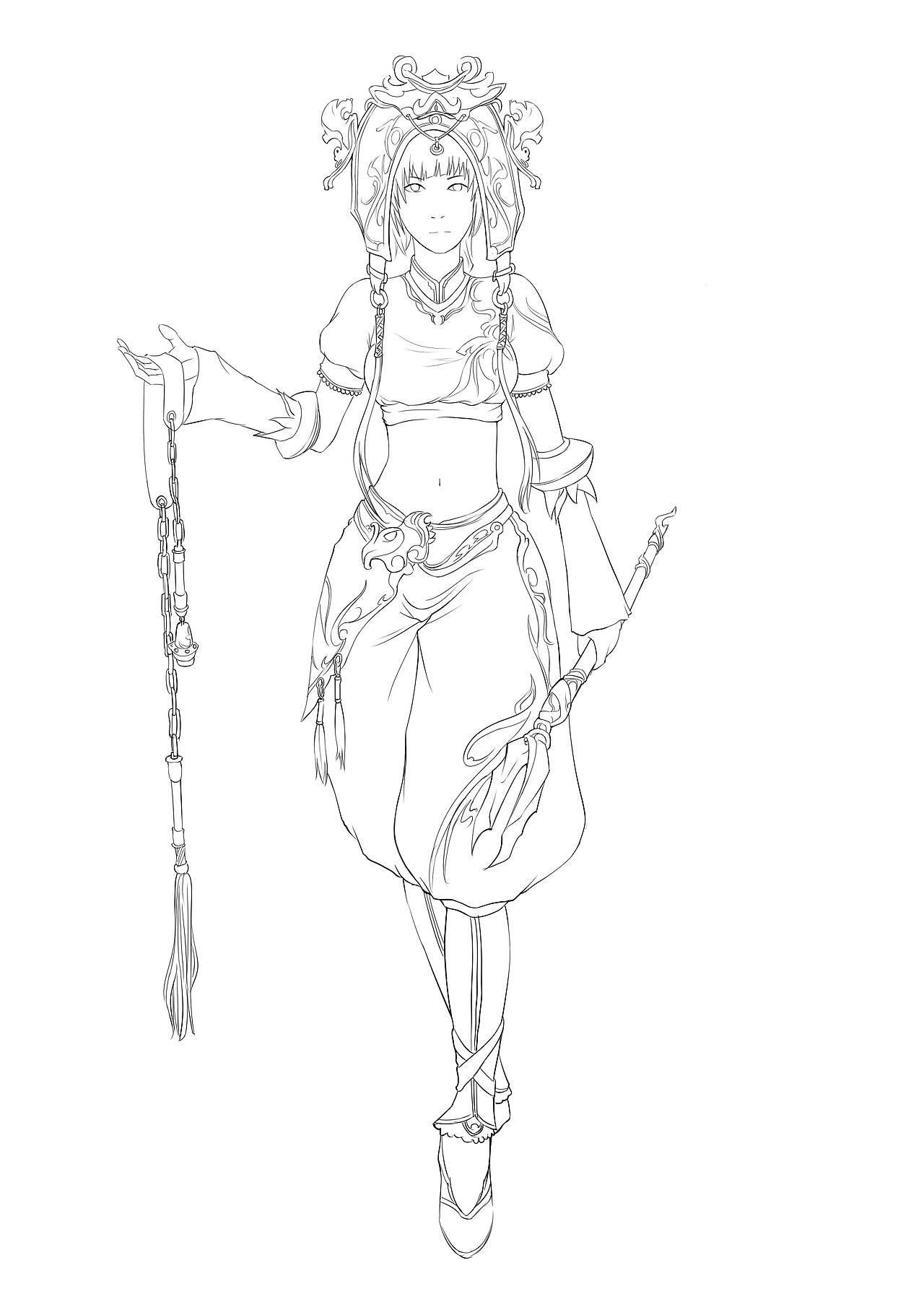 线稿2（图ZMjA0MzIzOTI=） - 创作习作 - 站酷设计师报子原创素材 - 站酷ZCOOL