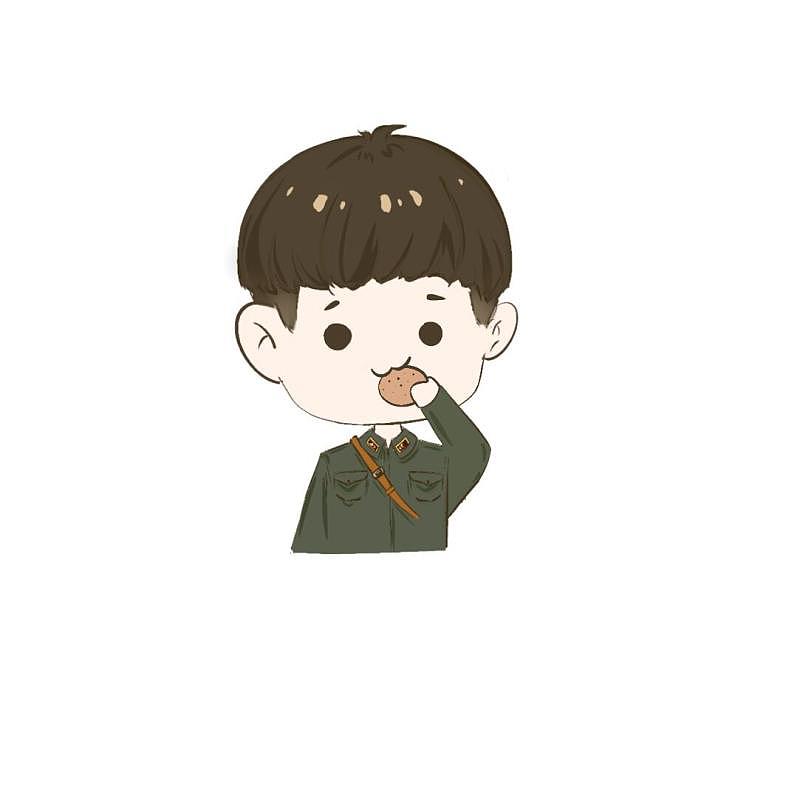 《八佰》小湖北（圖ZMjY0MzM0NzQw） - IP形象 - 站酷設(shè)計(jì)師x01914原創(chuàng)素材 - 站酷ZCOOL