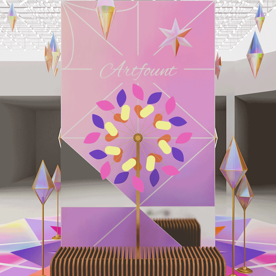 美陈装置动态展示