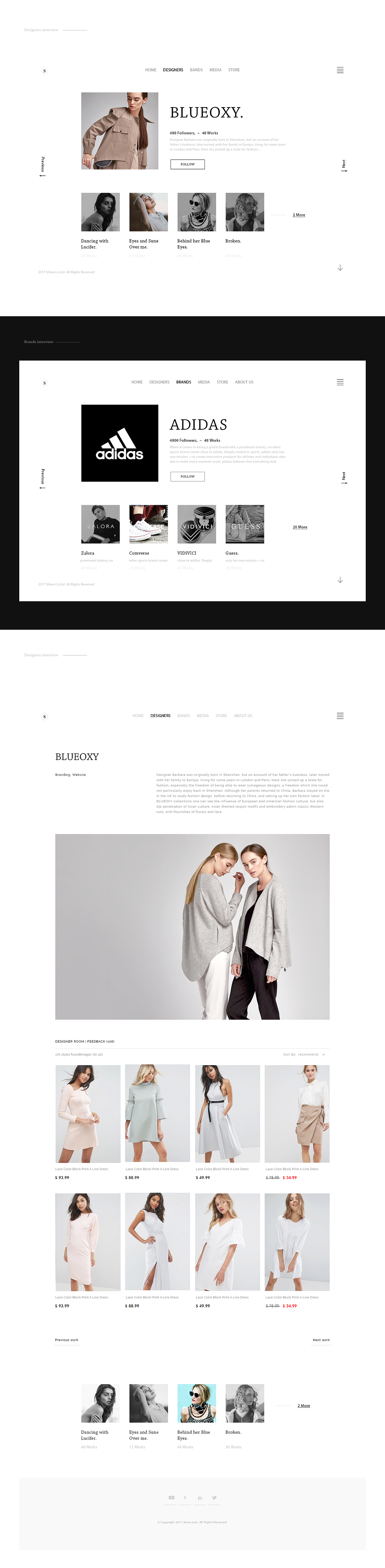 八月份的一些案例合集（图ZOTA2MTM1MTY=） - 企业官网 - 站酷设计师coreat原创素材 - 站酷ZCOOL