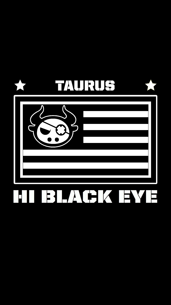 HI BLACK EYE(KULO STAR)生肖系列牛纯黑手机壁纸（图ZMjYyMjY2NjA4） - 商业插画 - 站酷设计师Z42750135原创素材 - 站酷ZCOOL