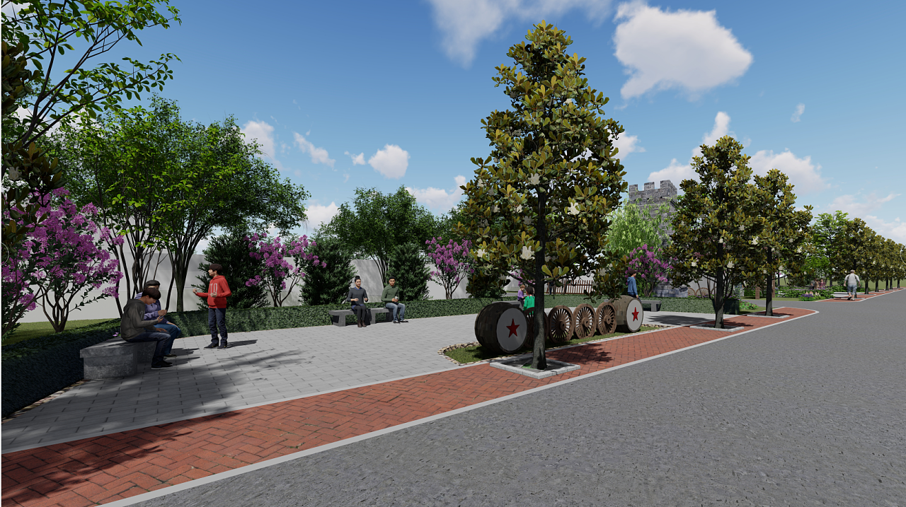 乡村广场|空间|景观设计|子懿思言 - 原创作品 - 站酷 (zcool)