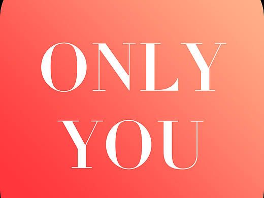ONLY YOU婚摄
