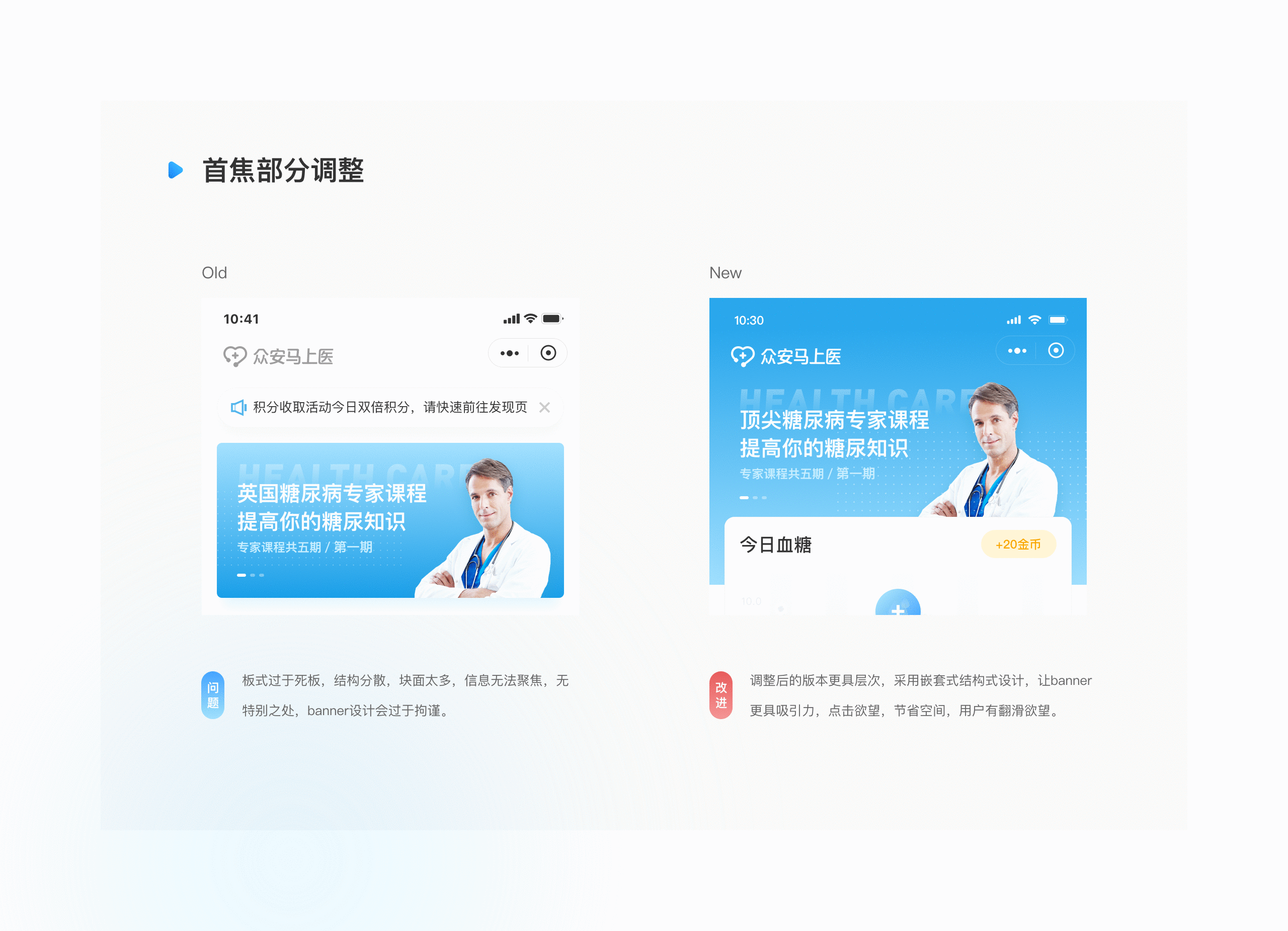 众安马上医V2.0内容迭代项目提案(图ZMjEyNzg1NjMy) - APP界面 - 站酷设计师Monkey3D原创素材 - 站酷ZCOOL