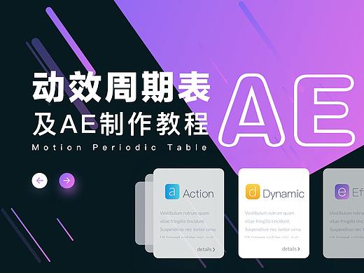 动效周期表 - AE制作教程