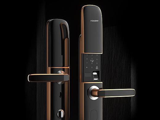 3CX家居智能锁指纹锁 I 长沙乐道摄影