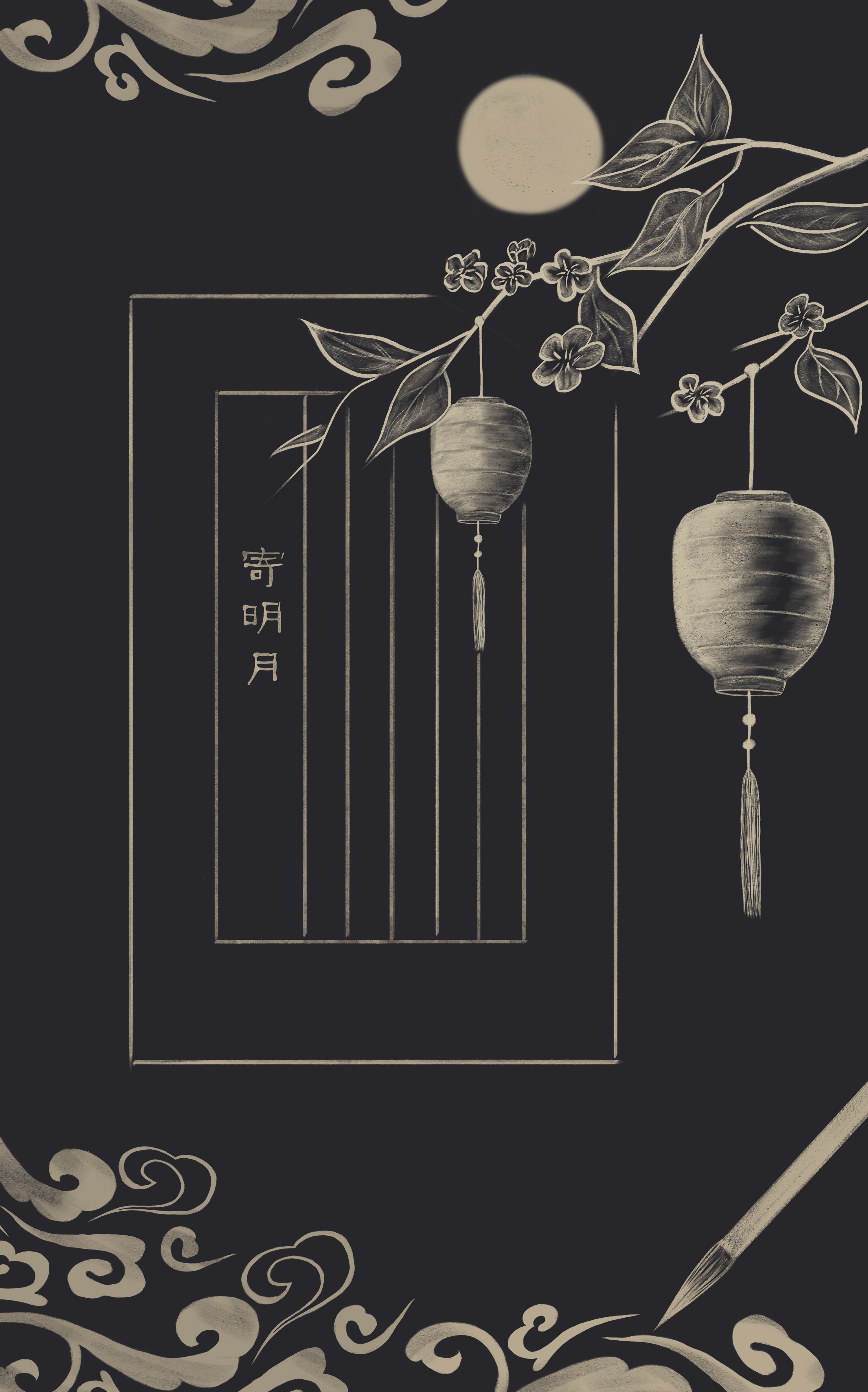 黑底涂鸦|插画|商业插画|聪明瑾 - 原创作品 - 站酷 (zcool)