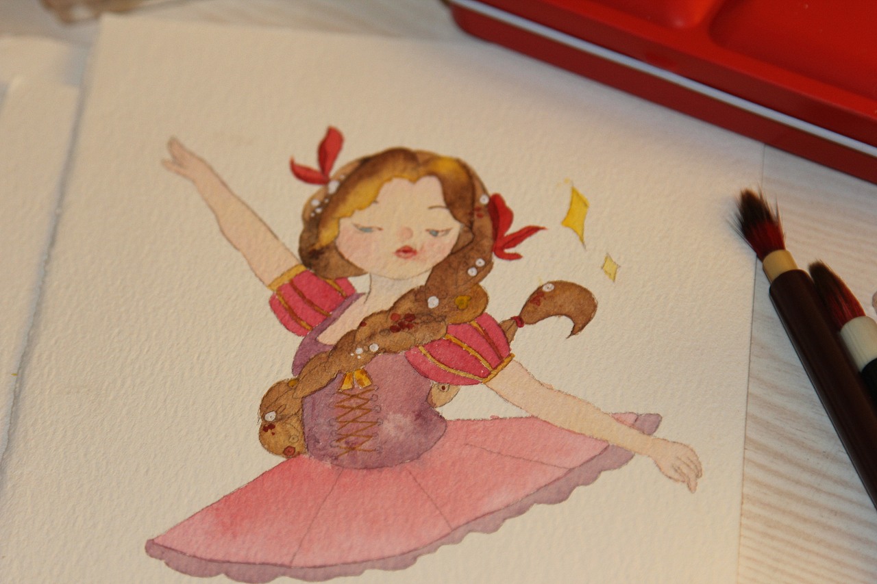 公主系列—乐佩公主（图ZMzc1NDUxOTc2） - 儿童插画 - 站酷设计师哇喔喔原创素材 - 站酷ZCOOL