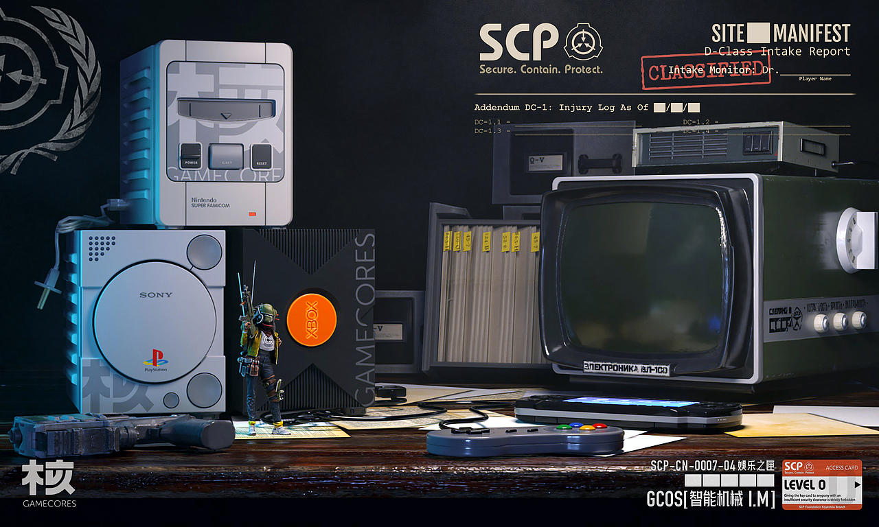 SCP-CN-0007-04 娱乐之匣
emmmm不好编了是一方面。但游戏确实是我们之所以能聚集在机核的基石,所以御三家一定要放在中间。
