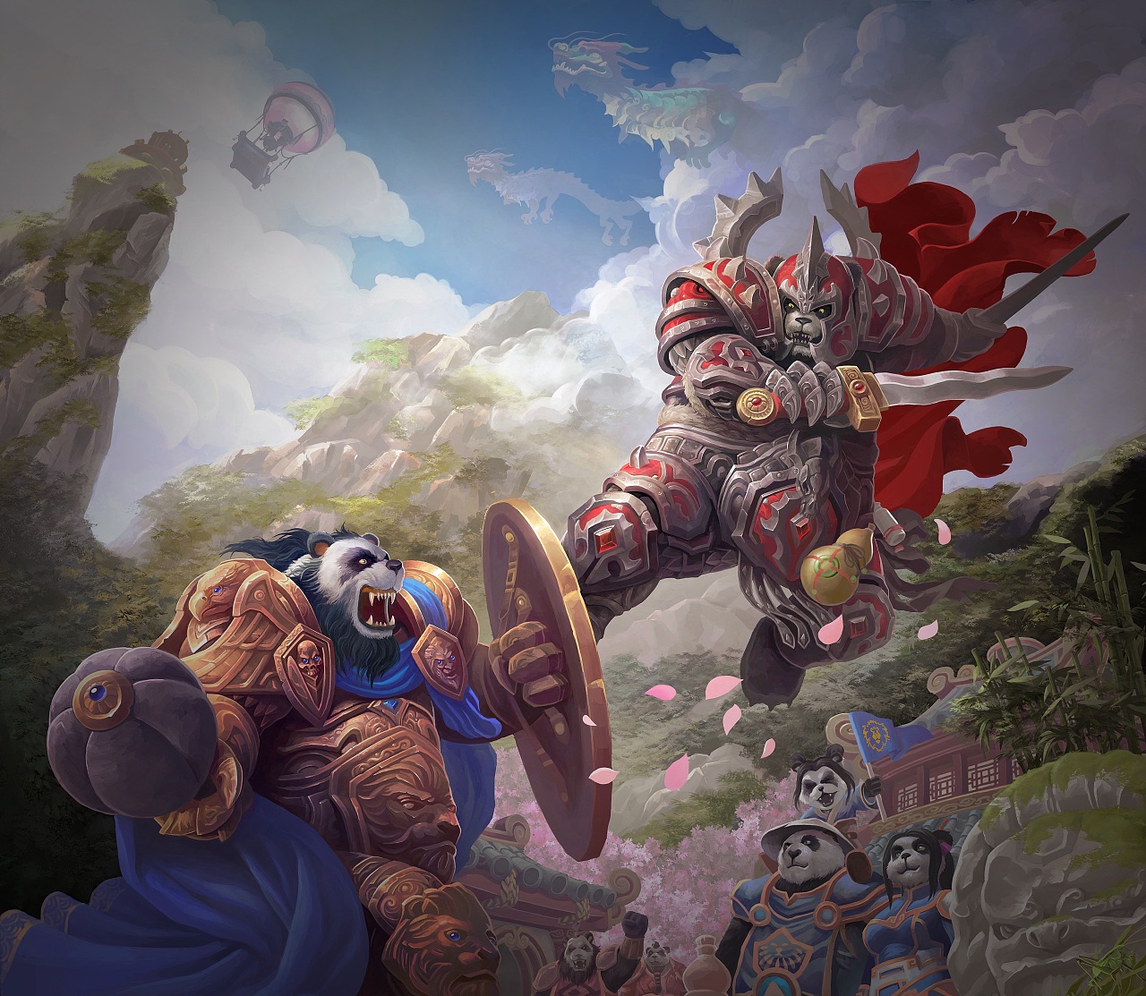 魔兽世界插画两张