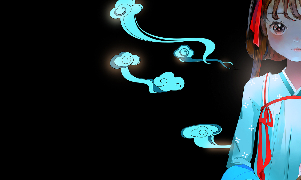 原创 # 古风仙女 # 插画