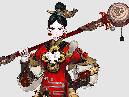 【长安幻世绘】解禁的部分设计图 ​​​​