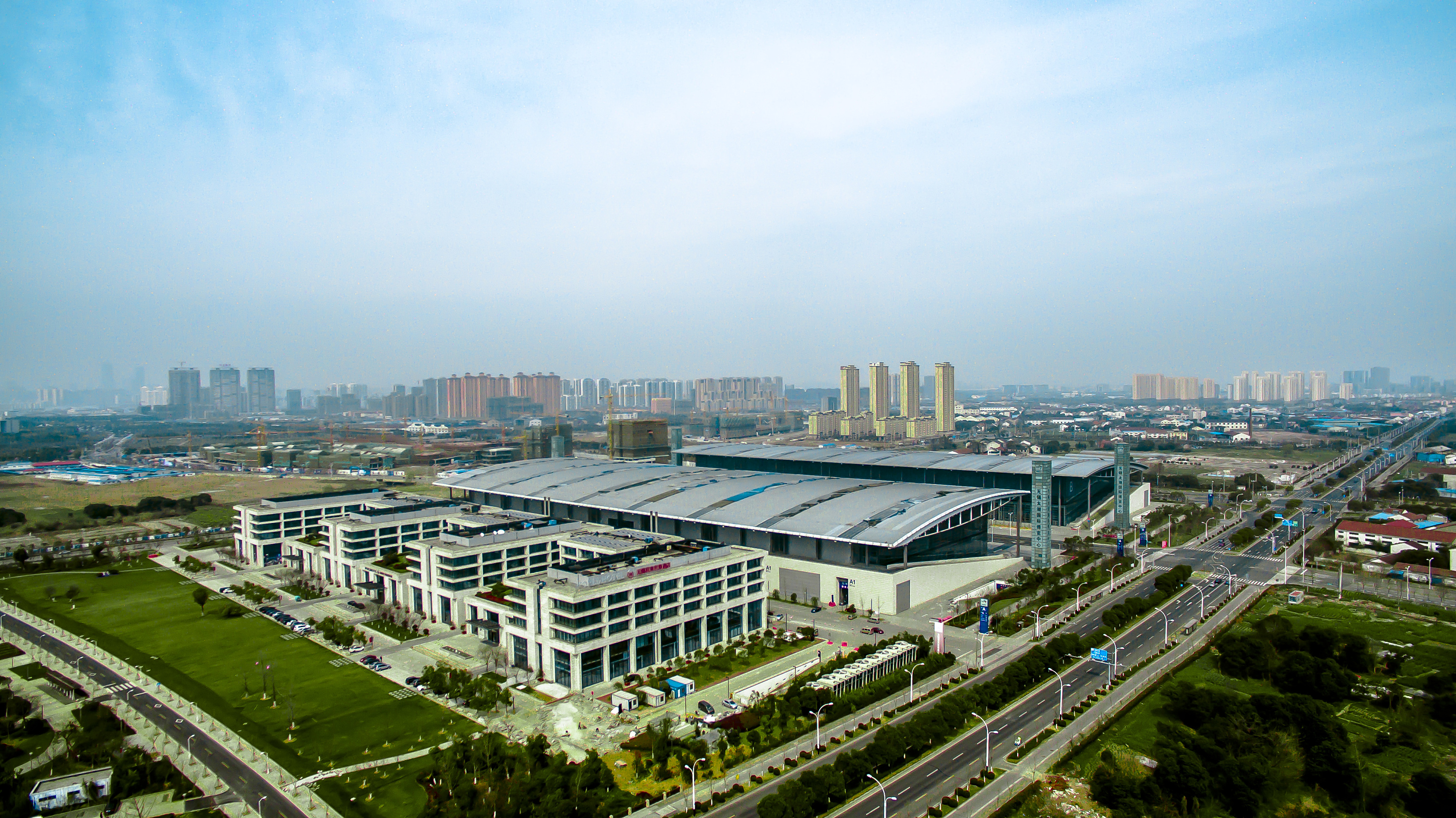 无锡太湖国际博览中心展馆摄影