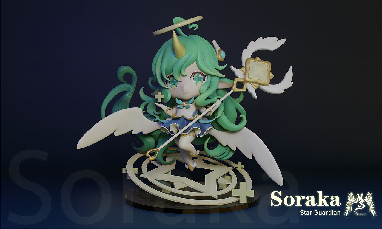 MsDreamm 索拉卡 星之守护者 3D模型（图ZMjgzOTA3MDM2） - 人物/生物 - 站酷设计师MsDreamm原创素材 - 站酷ZCOOL