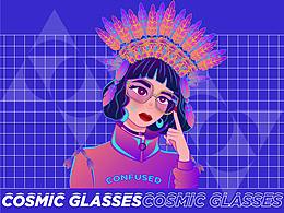 AI手绘插画