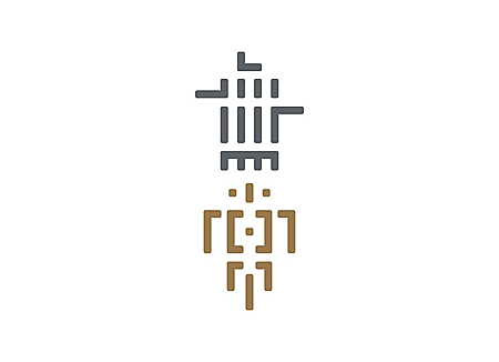 洞庭湖畔岳阳楼旁的一个乡村设计师-李鑫·金玉满堂的杂碎字体