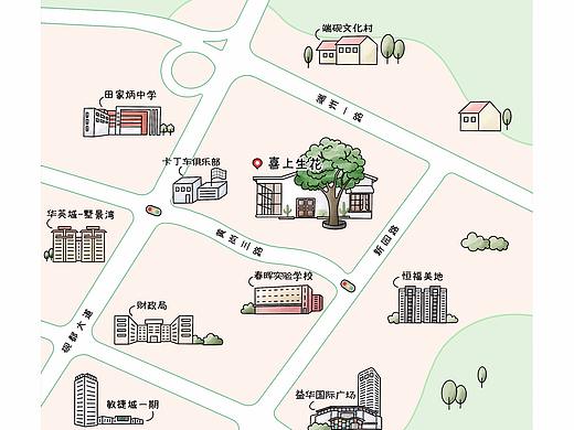 手绘地图