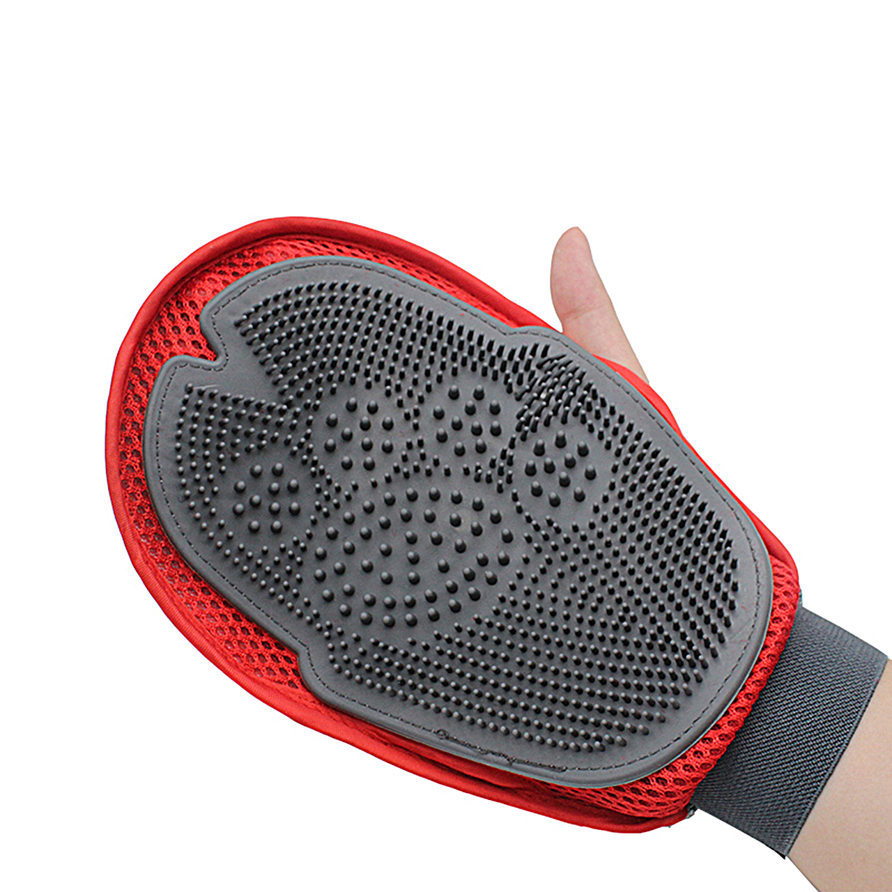 亚马逊主图-左右手通用宠物洗澡手套