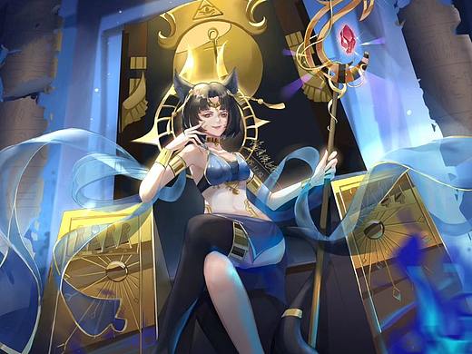 埃及喵原创插画练习~