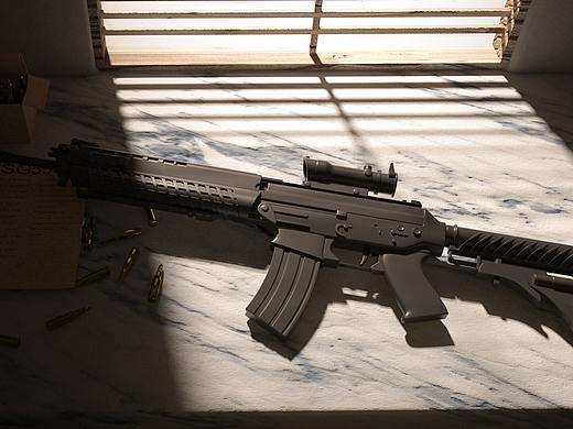 SG553建模小渲染