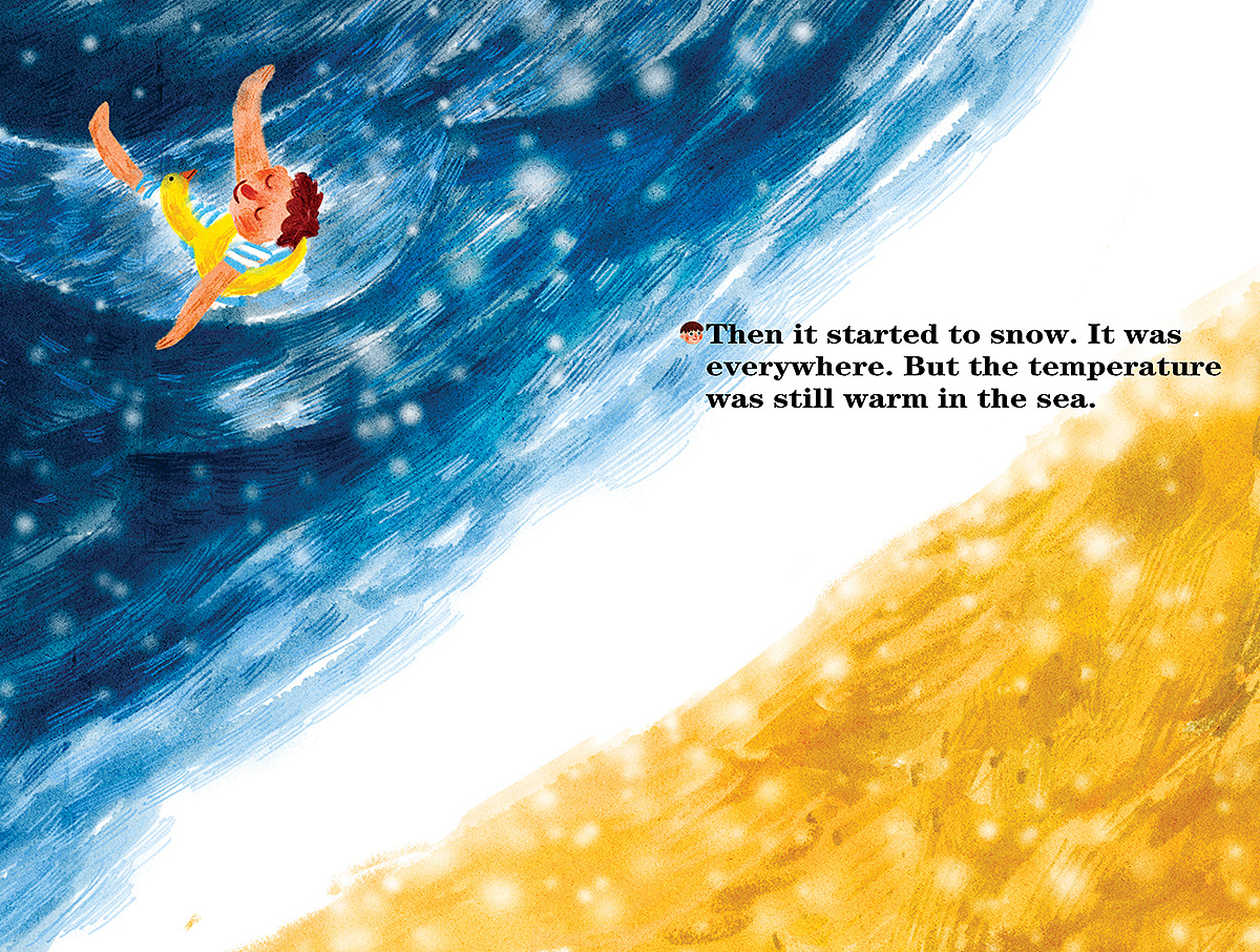 How Was the Weather on Your Holiday？（图ZNzE4NzczNTI=） - 儿童插画 - 站酷设计师爪橘子原创素材 - 站酷ZCOOL