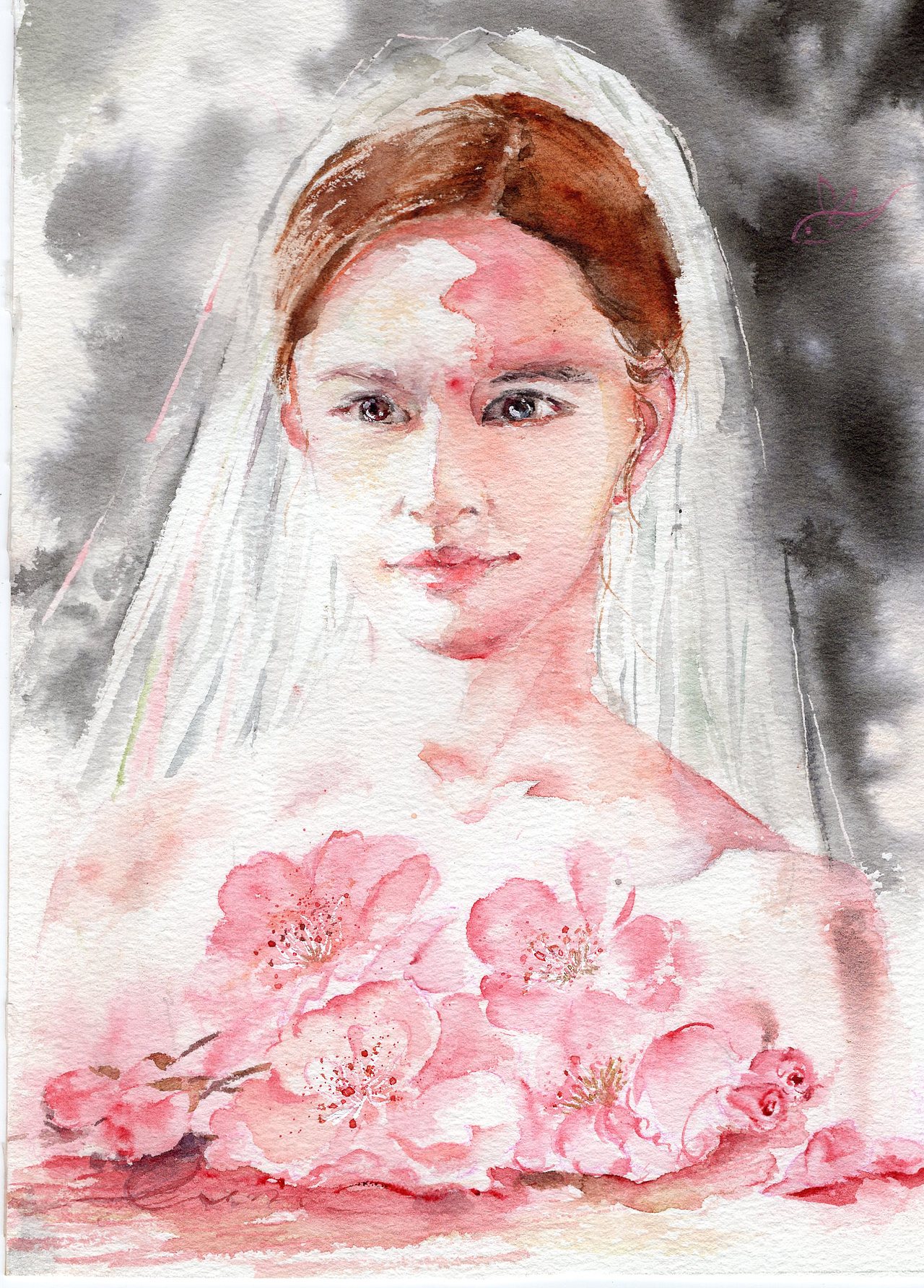 水彩人物肖像合集 和自己的碎碎念（图ZODk0MDQ2MzY=） - 绘画 - 站酷设计师行鱼xy原创素材 - 站酷ZCOOL