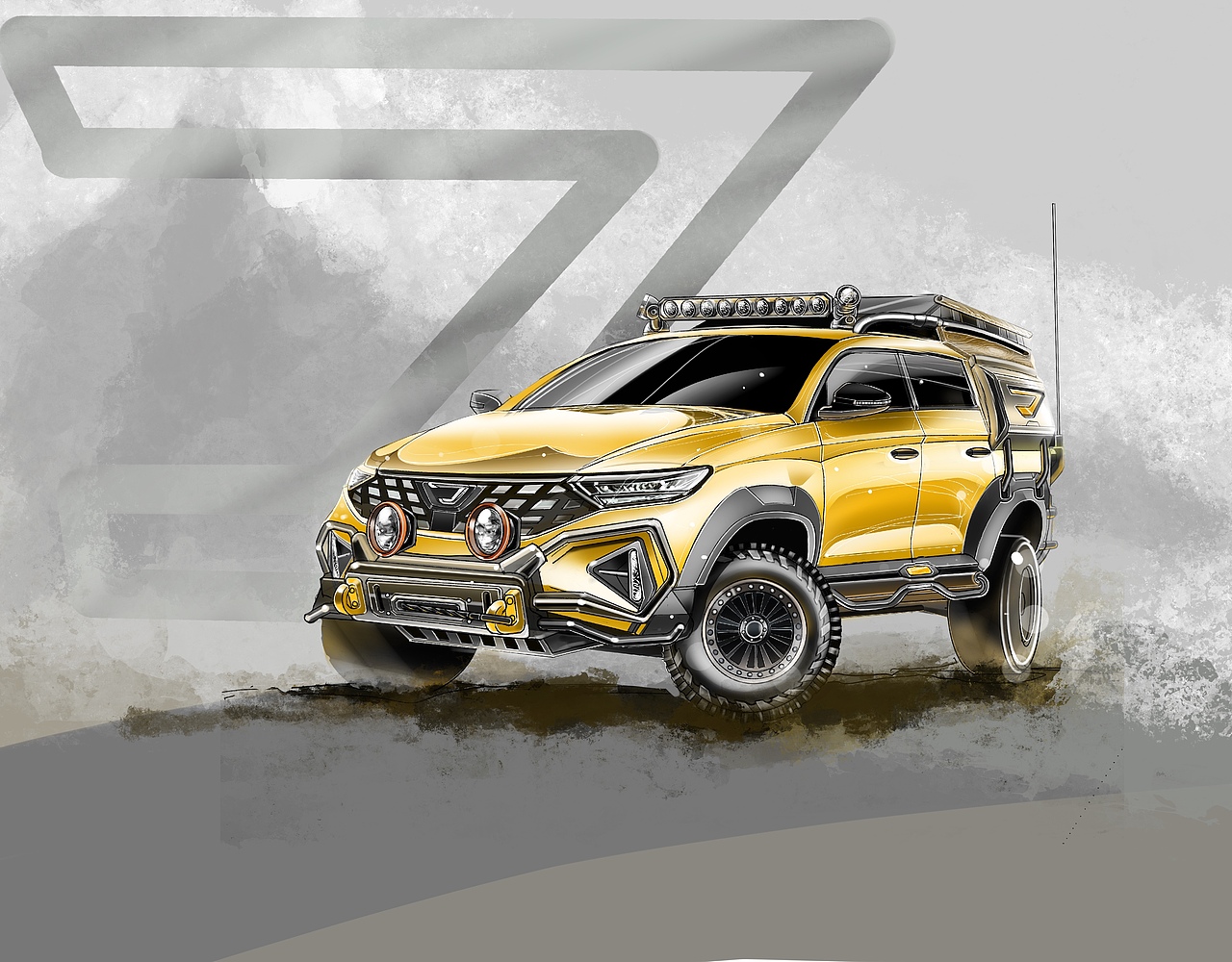 平民买菜车捷达VS7变身长途穿越大力丸（图ZMjQ4MjU4MTA4） - 交通工具 - 站酷设计师William7770原创素材 - 站酷ZCOOL