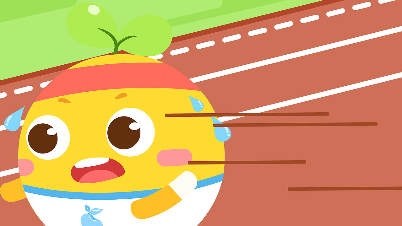 几何风儿童插画.方豆豆语文