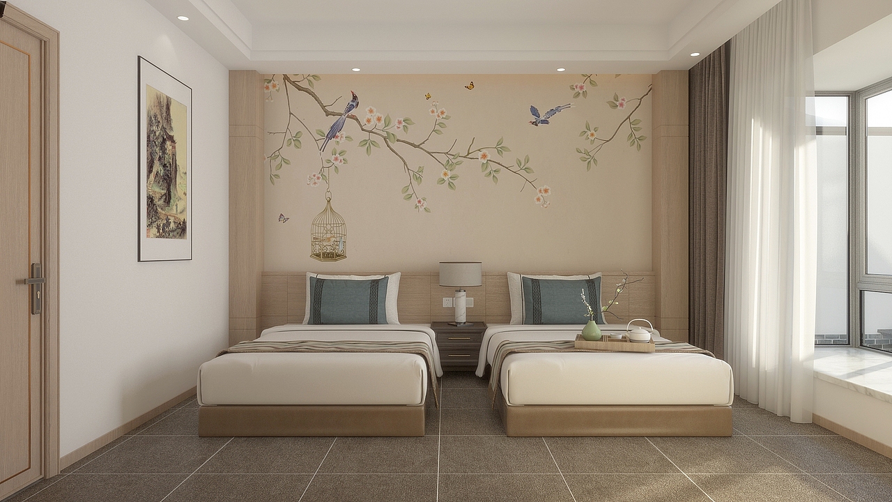 新中式别墅（图ZMjcyNzA0NTA4） - 家装设计 - 站酷设计师小猫大人原创素材 - 站酷ZCOOL